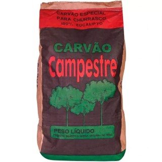 Carvão de Eucalipto saco 2Kg